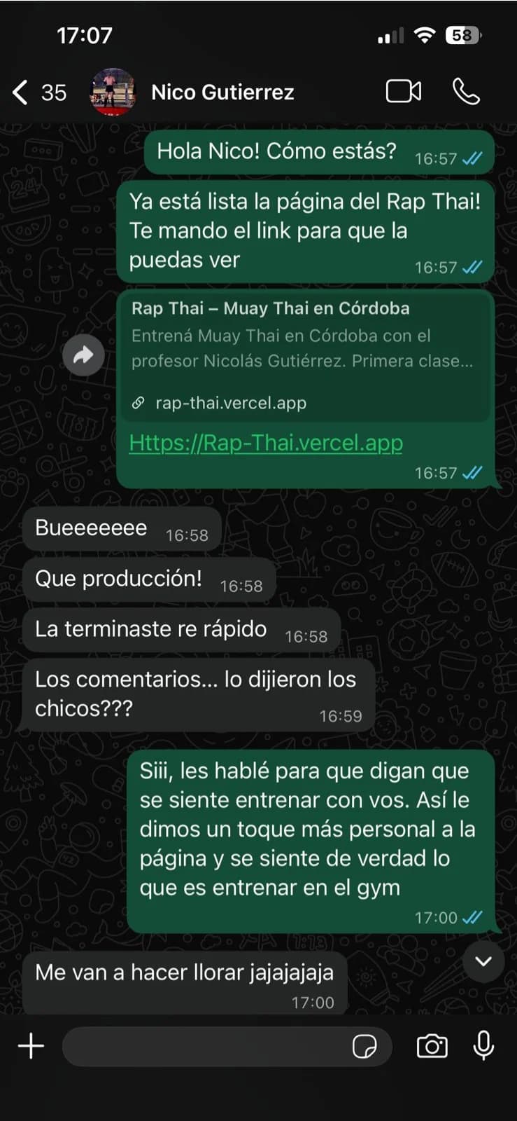 Testimonio Nicolás Gutiérrez